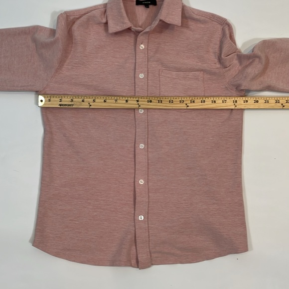 Vince Top Shirts Long Sleeve Polo Button Down Size S Casual Cotton EUC - Picture 5 of 9